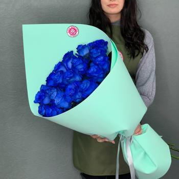 Букеты из синих роз (Эквадор) (№: 202400)