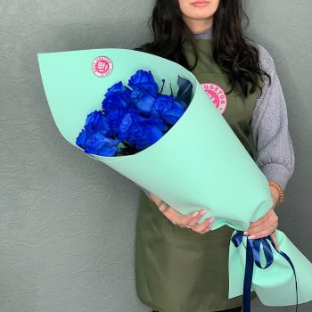 Букеты из синих роз (Эквадор) (№: 202400)