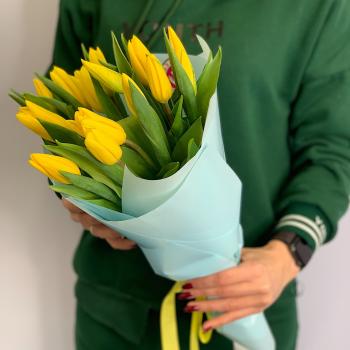 Тюльпаны жёлтые 15 шт articul  148720